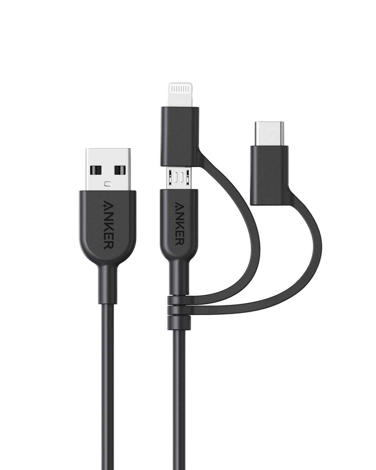 Anker PowerLine II 3-in-1 Cable Anker PowerLine II 3-in-1 Cable