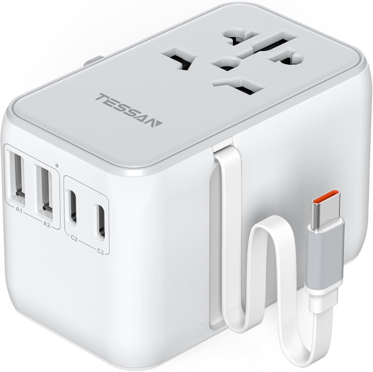 TESSAN Universal Travel Adapter Worldwide