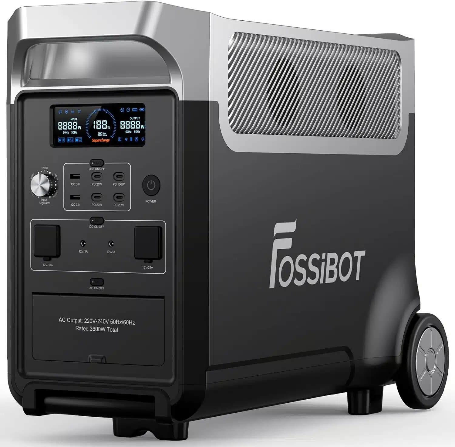 FOSSiBOT F3600 Pro Power Station per Blackout Spagna Portogallo