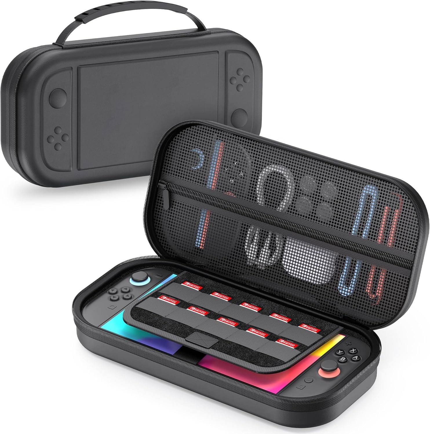 Hard Carrying Case for Nintendo Switch 2 (Cards slots/Power Bank Slot