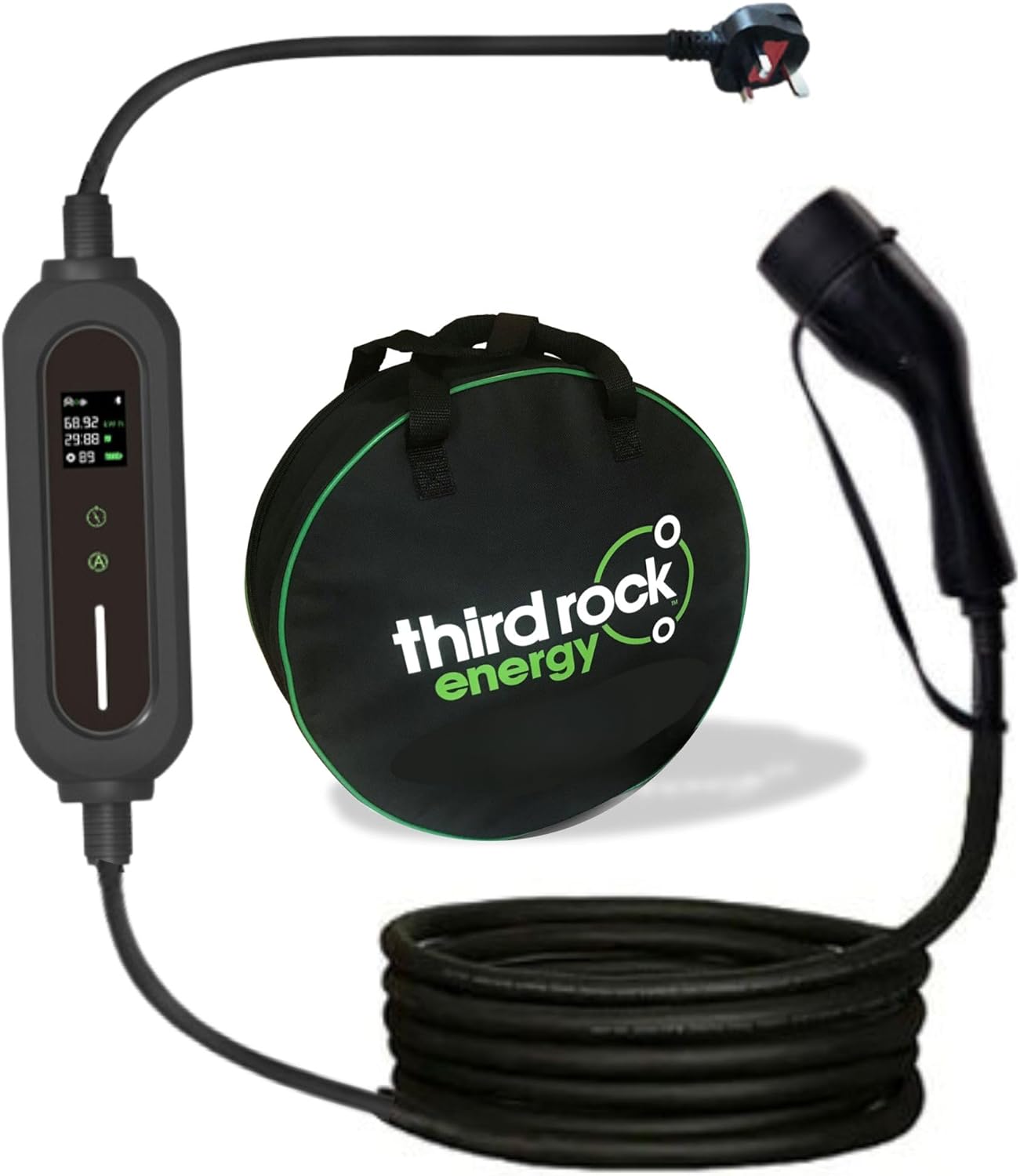 Third Rock Energy Type 2 Portable EV Charger (UK 3-Pin)