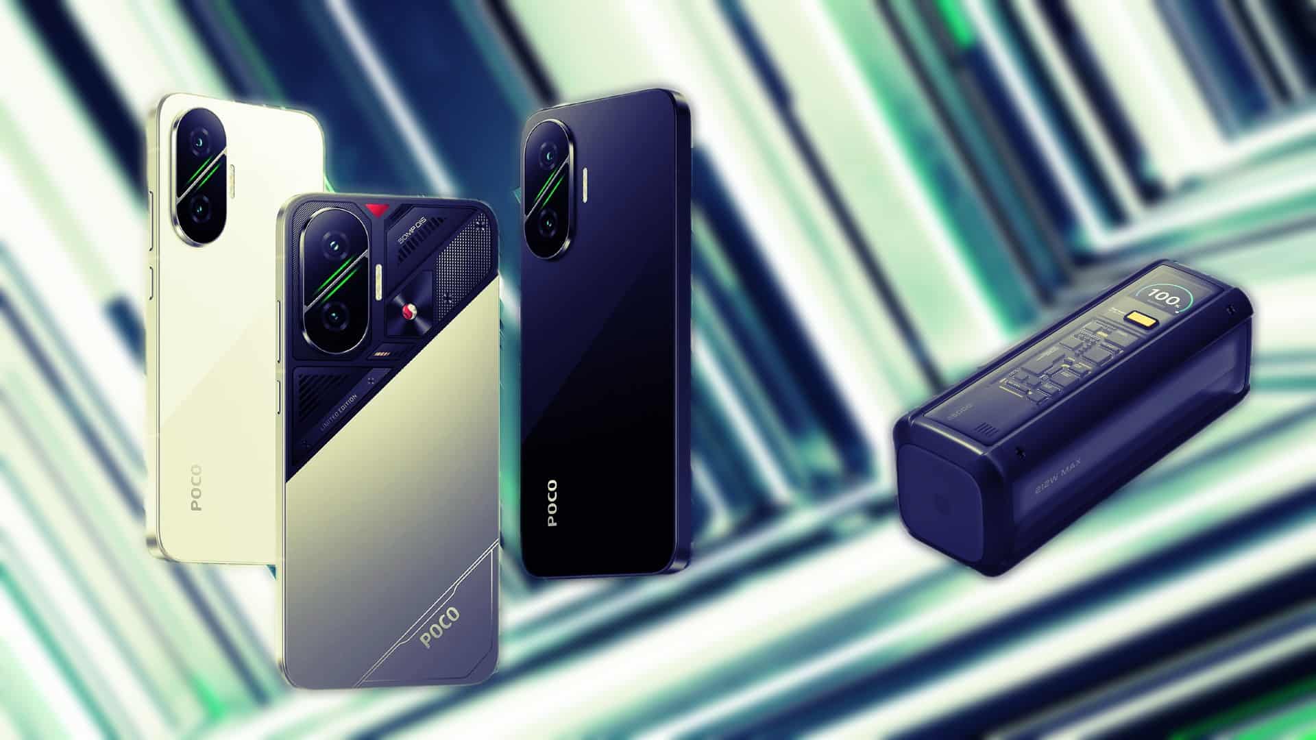 Xiaomi Poco F7 with Power Banks