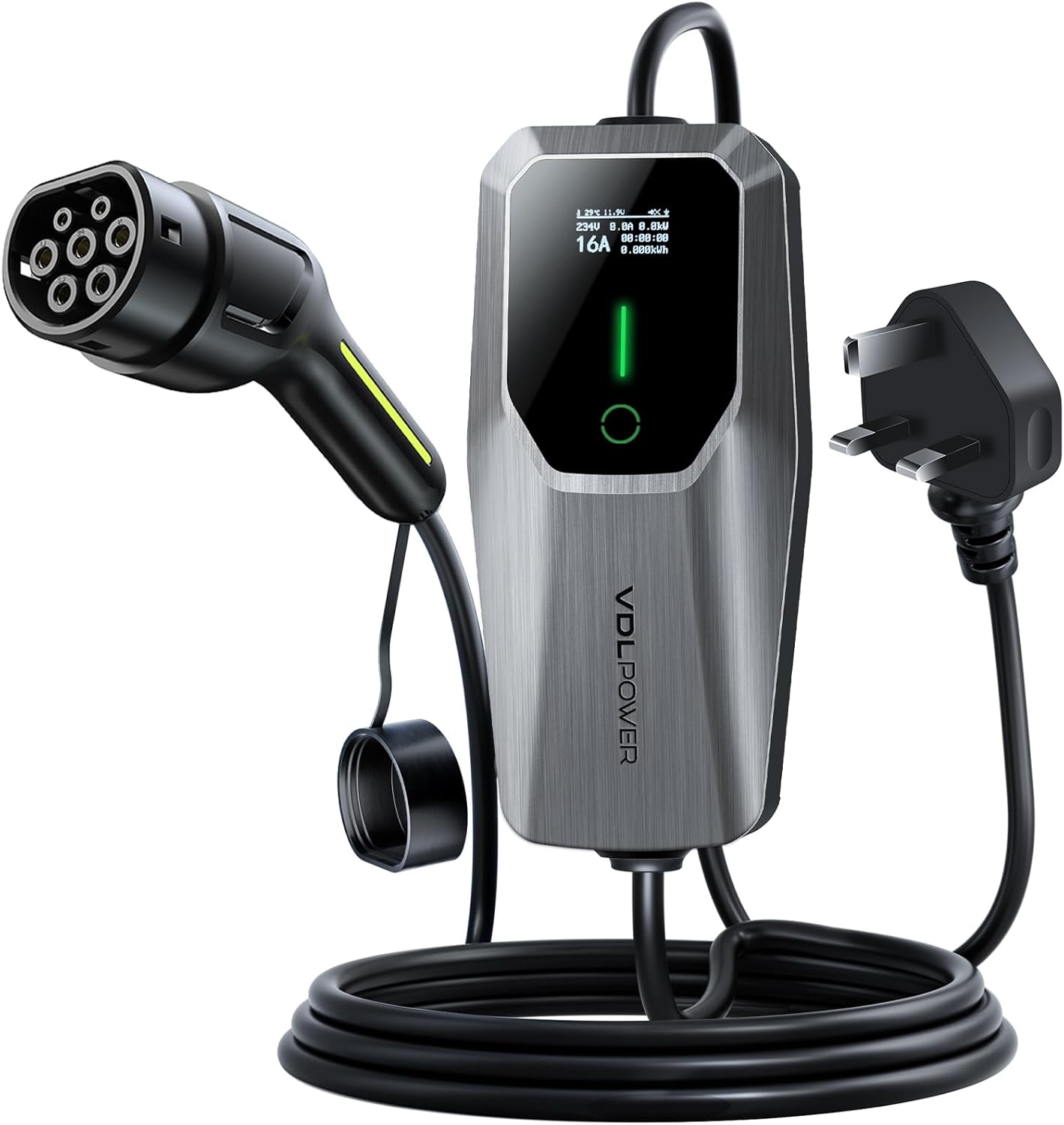 VDLPOWEREU EV Charger 3kW (3-Pin UK)
