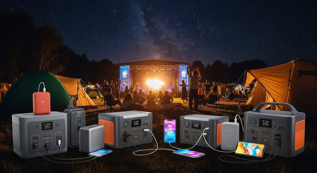 Why Every Festival-Goer Needs a Portable Power Station (Not Just a Power Bank)