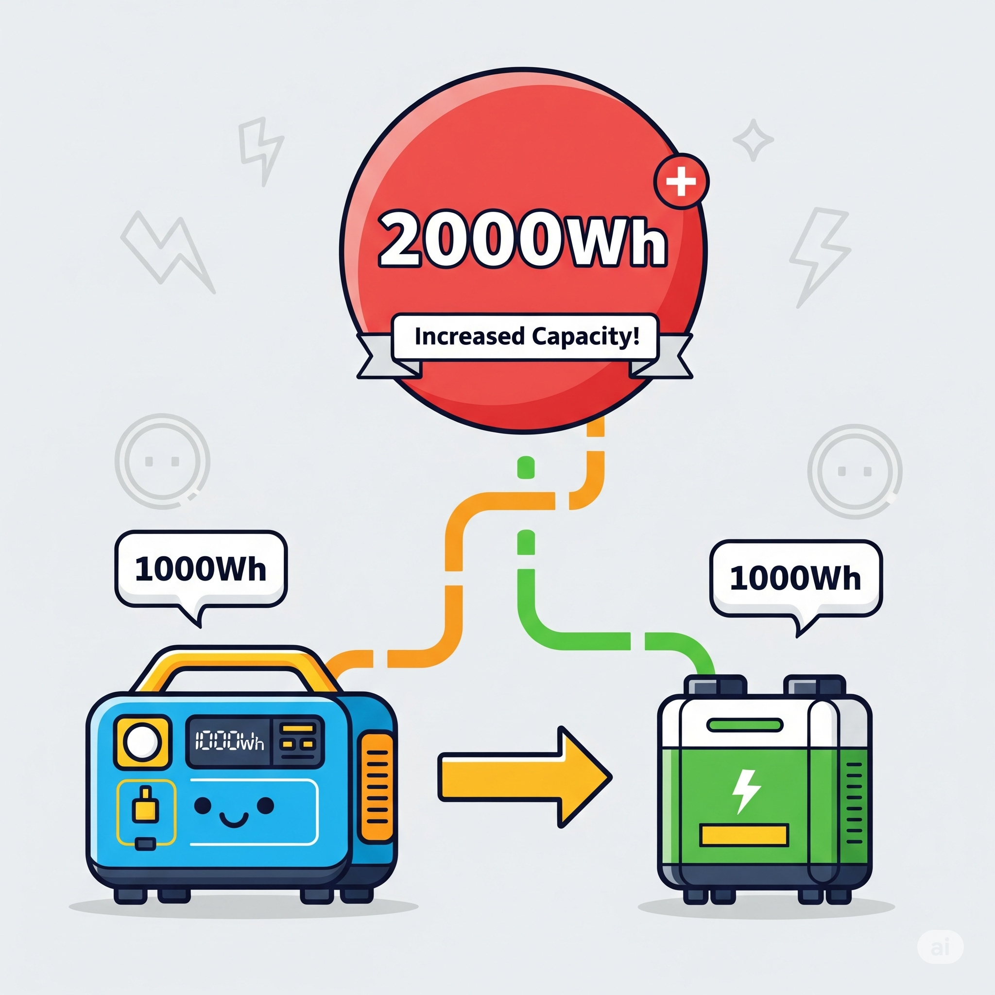 Infographic for modular power stations