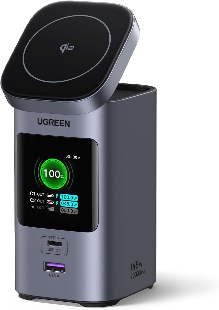 UGREEN 145W Magnetic Wireless Power Bank